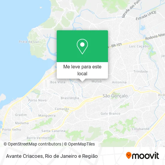 Avante Criacoes mapa