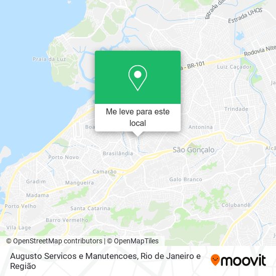 Augusto Servicos e Manutencoes mapa