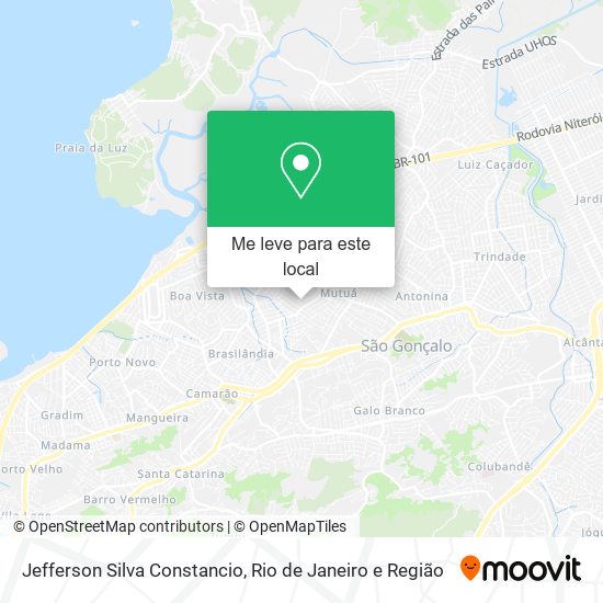 Jefferson Silva Constancio mapa