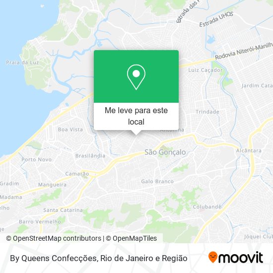 By Queens Confecções mapa