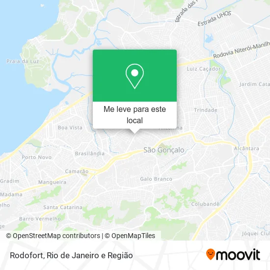 Rodofort mapa
