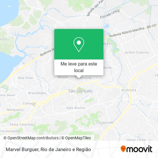 Marvel Burguer mapa