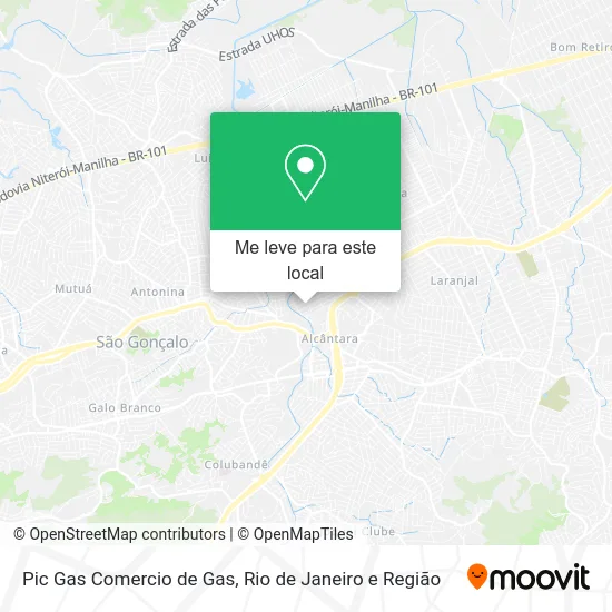 Pic Gas Comercio de Gas mapa