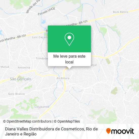 Diana Valles Distribuidora de Cosmeticos mapa