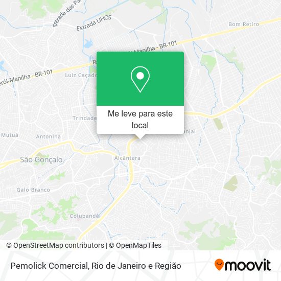 Pemolick Comercial mapa