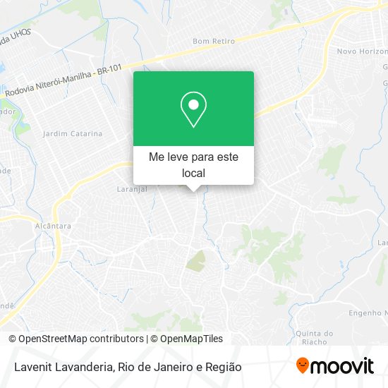 Lavenit Lavanderia mapa
