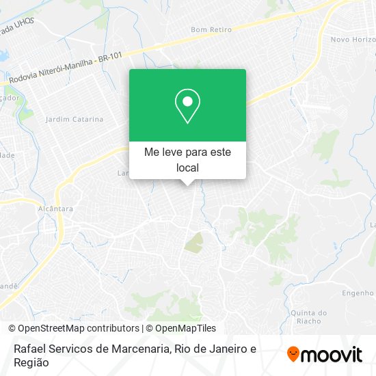 Rafael Servicos de Marcenaria mapa