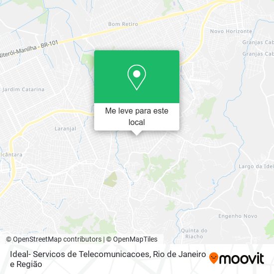 Ideal- Servicos de Telecomunicacoes mapa