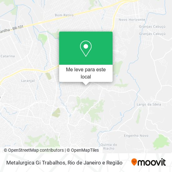 Metalurgica Gi Trabalhos mapa
