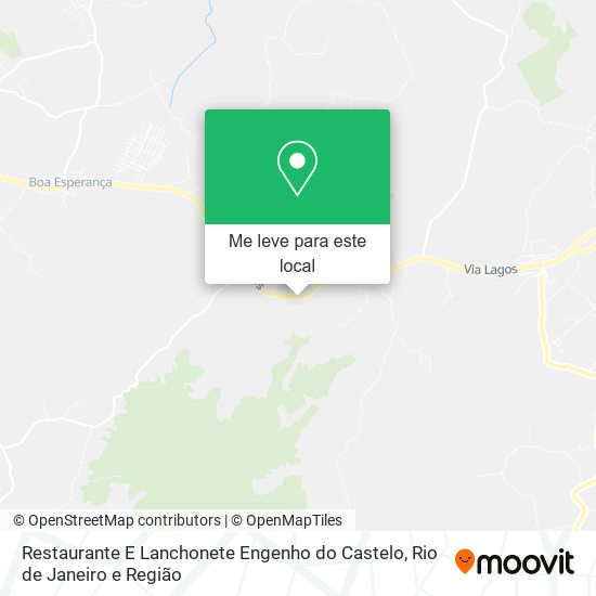 Restaurante E Lanchonete Engenho do Castelo mapa
