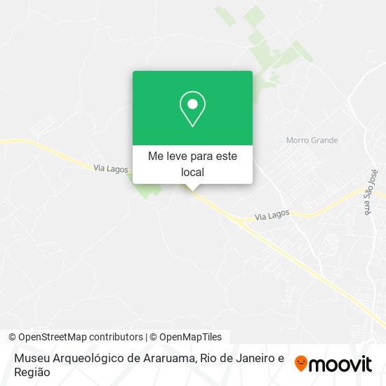 Museu Arqueológico de Araruama mapa