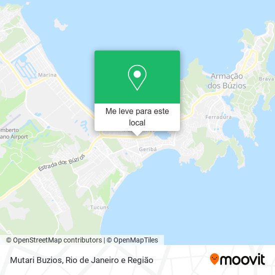 Mutari Buzios mapa