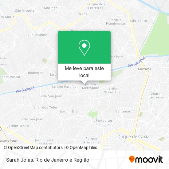 Sarah Joias mapa