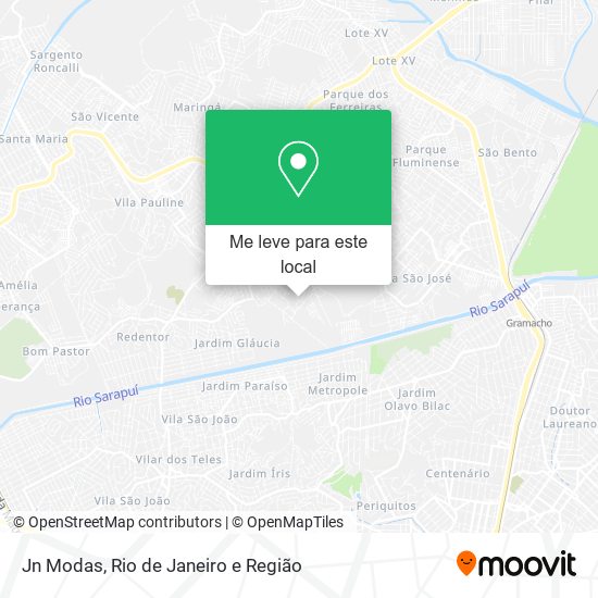 Jn Modas mapa