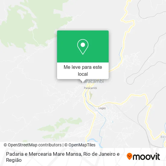 Padaria e Mercearia Mare Mansa mapa