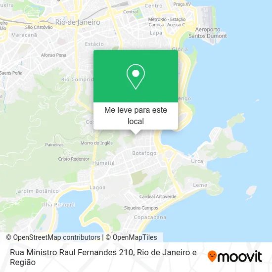Rua Ministro Raul Fernandes 210 mapa