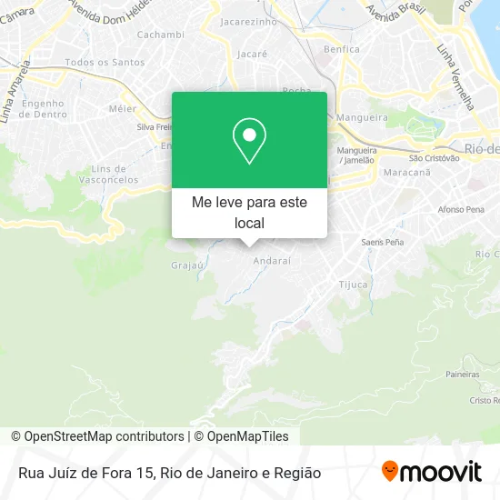 Rua Juíz de Fora 15 mapa