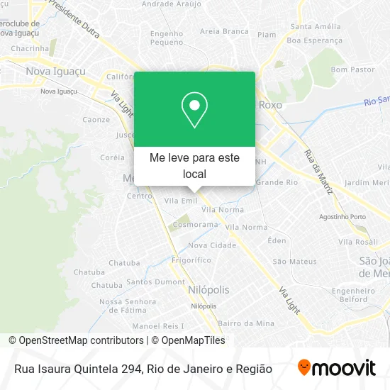 Rua Isaura Quintela 294 mapa