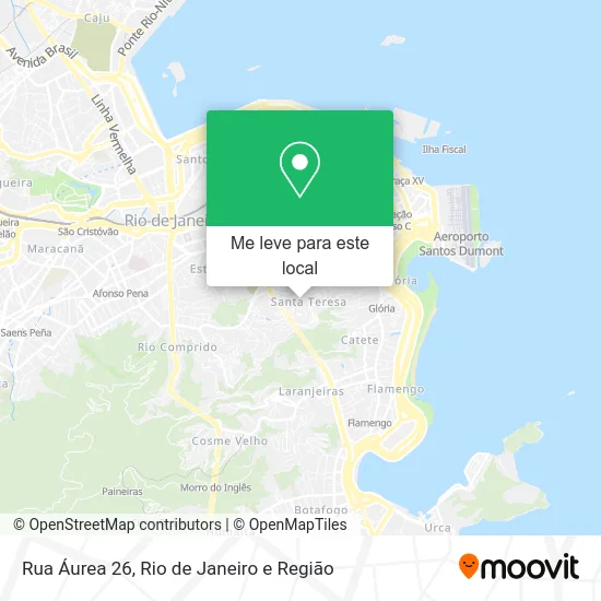Rua Áurea 26 mapa