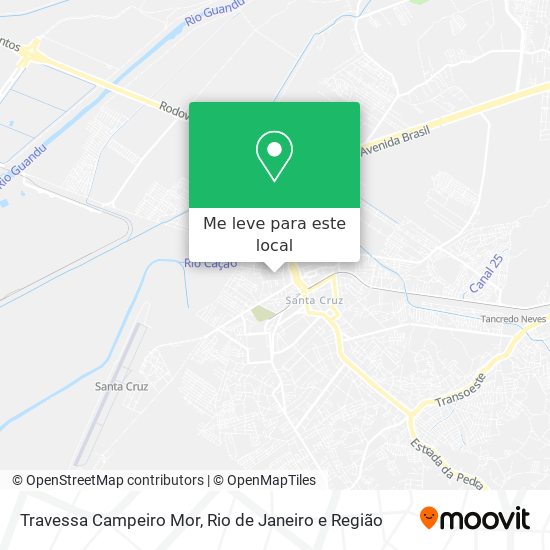 Travessa Campeiro Mor mapa