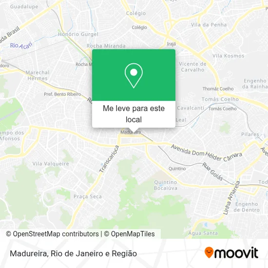 Madureira mapa