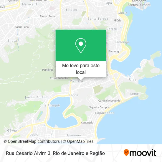Rua Cesario Alvim 3 mapa