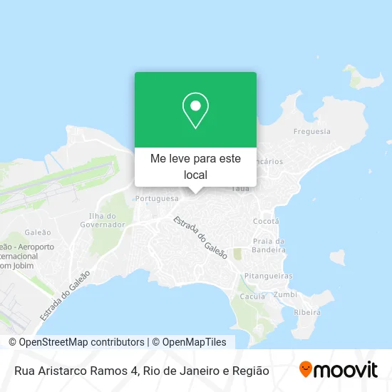 Rua Aristarco Ramos 4 mapa