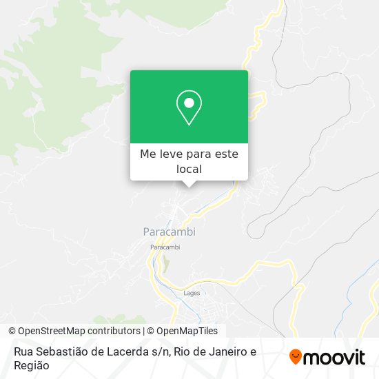 IFRJ PARACAMBI - Rua Sebastião Lacerda, Vosges, Boqueirão
