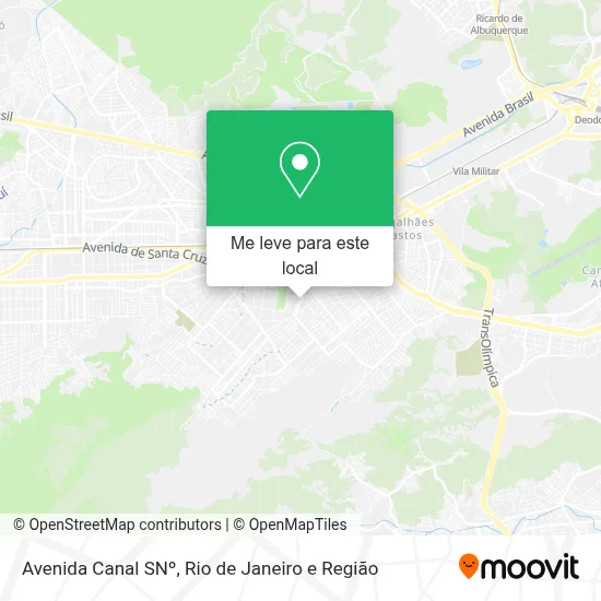 Avenida Canal SNº mapa