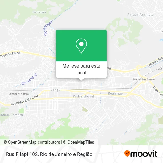 Rua F Iapi 102 mapa