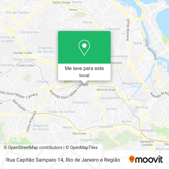 Rua Capitão Sampaio 14 mapa