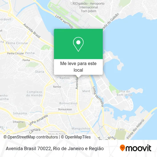 Avenida Brasil 70022 mapa