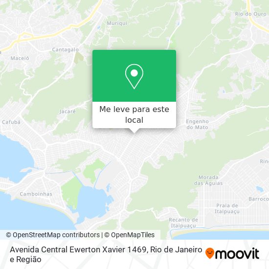 Avenida Central Ewerton Xavier 1469 mapa