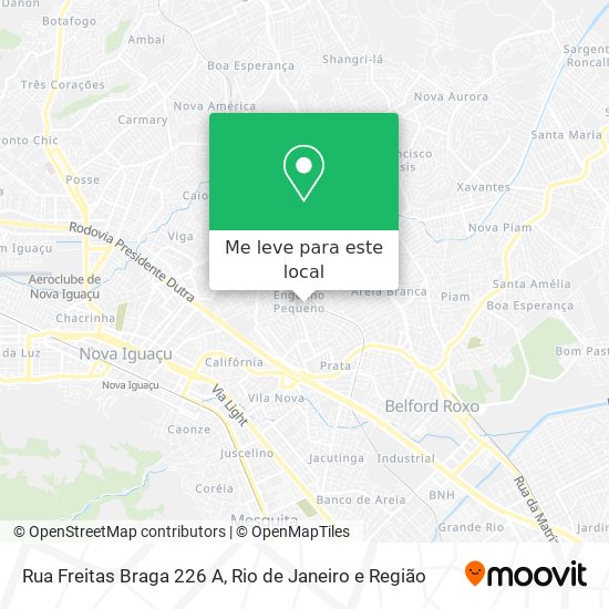 Rua Freitas Braga 226 A mapa