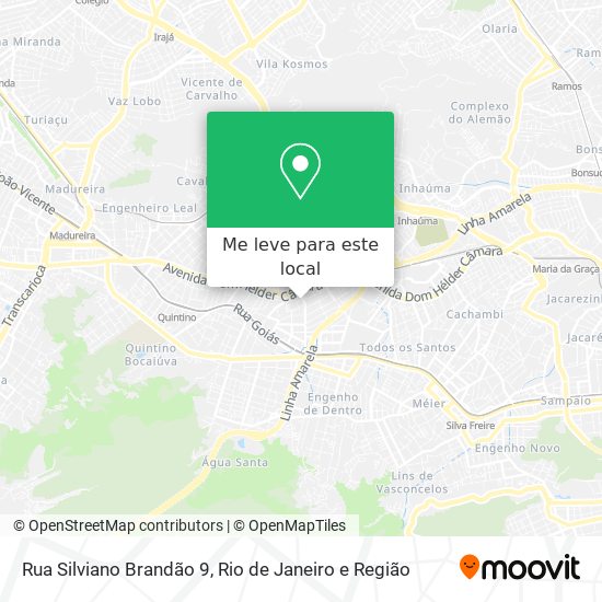 Rua Silviano Brandão 9 mapa