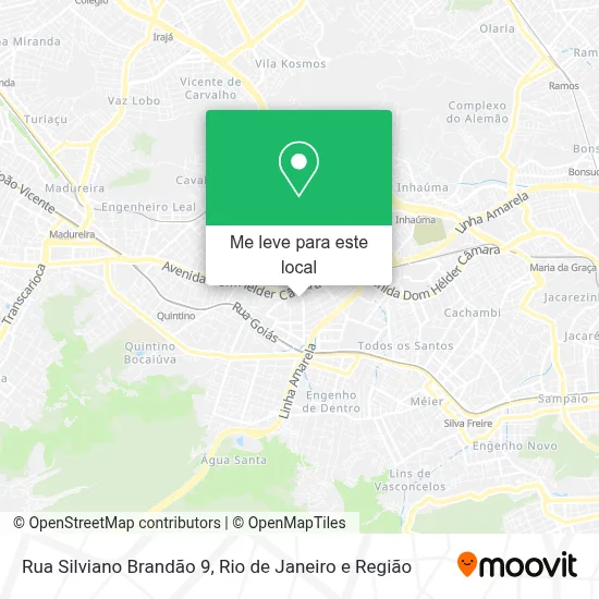 Rua Silviano Brandão 9 mapa