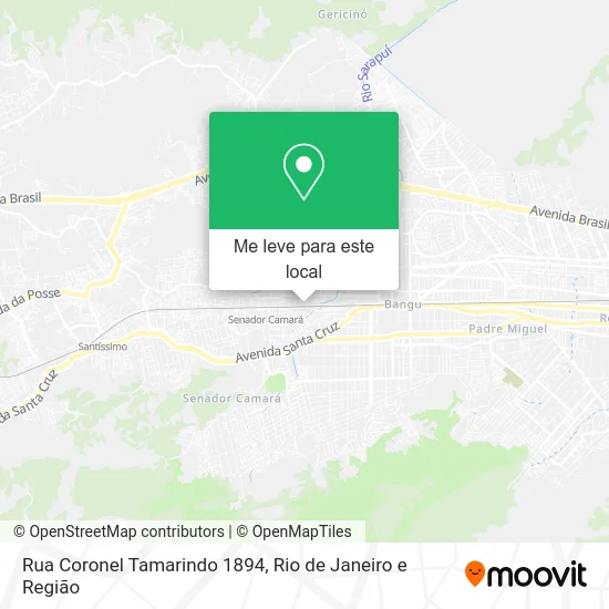 Rua Coronel Tamarindo 1894 mapa