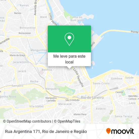 Rua Argentina 171 mapa