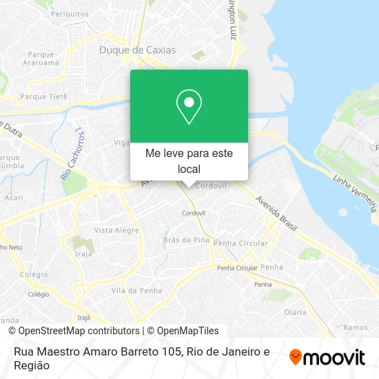 Rua Maestro Amaro Barreto 105 mapa