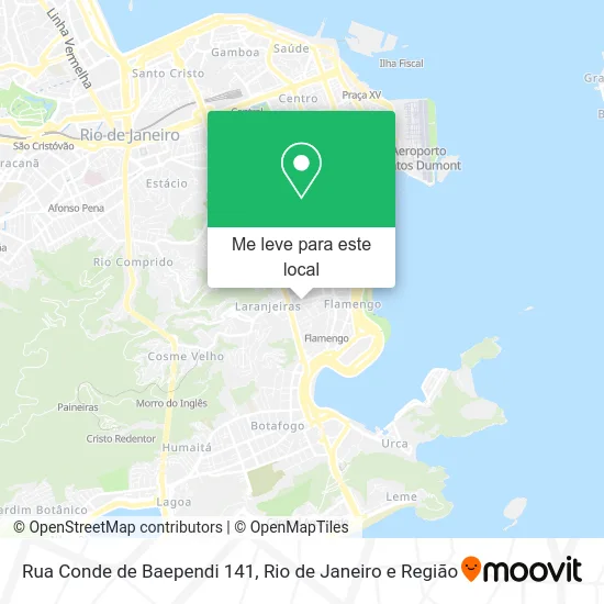 Rua Conde de Baependi 141 mapa