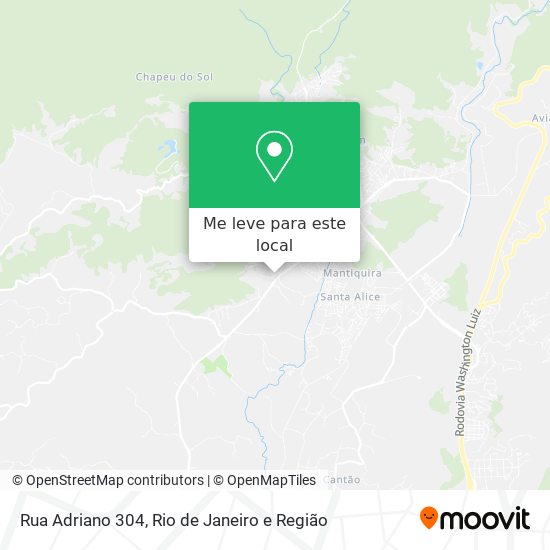 Rua Adriano 304 mapa