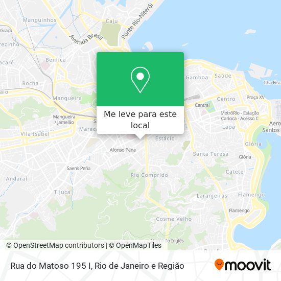 Rua do Matoso 195 I mapa