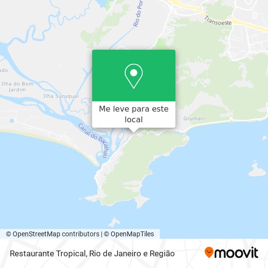 Restaurante Tropical mapa