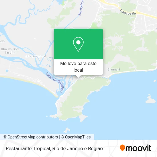 Restaurante Tropical mapa