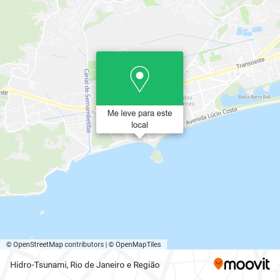 Hidro-Tsunami mapa