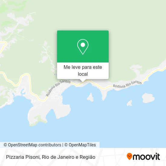 Pizzaria Pisoni mapa