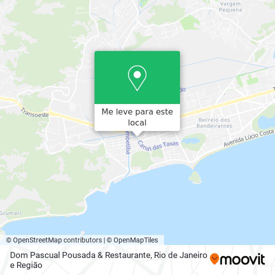Dom Pascual Pousada & Restaurante mapa