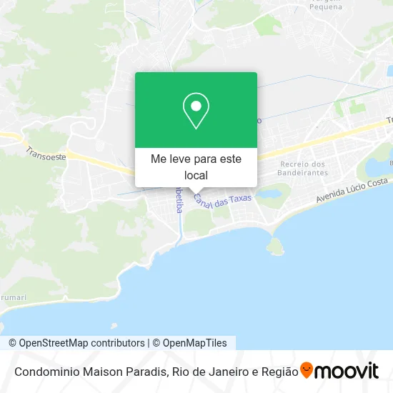 Condominio Maison Paradis mapa