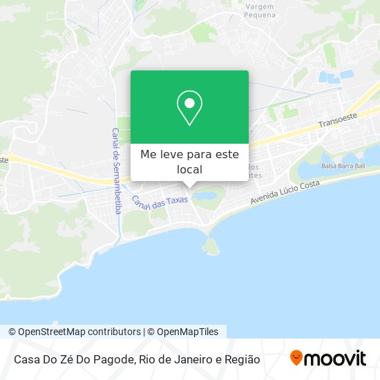 Casa Do Zé Do Pagode mapa