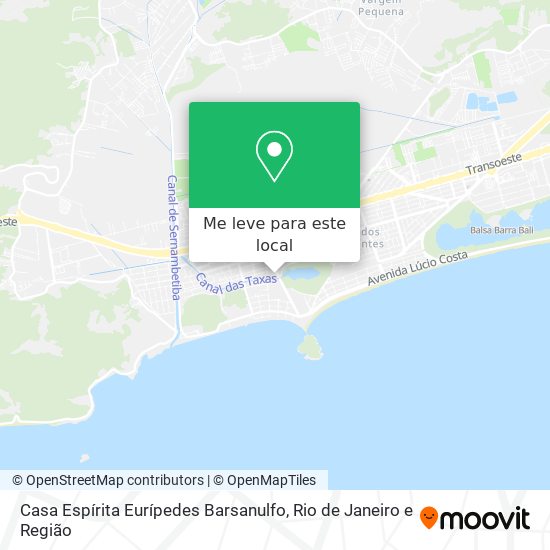 Casa Espírita Eurípedes Barsanulfo mapa